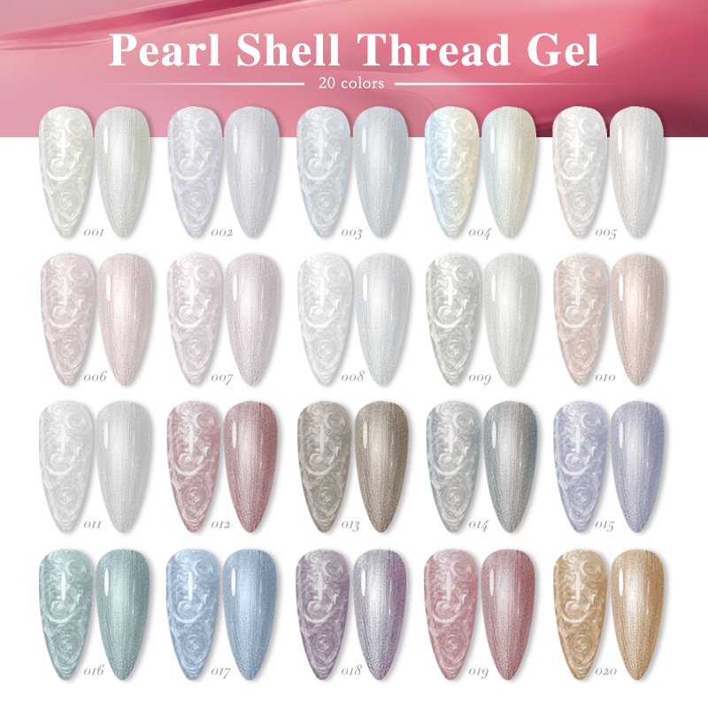 Pearl Shell Thread Gel