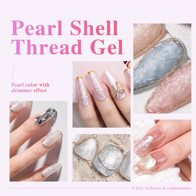 Pearl Shell Thread Gel